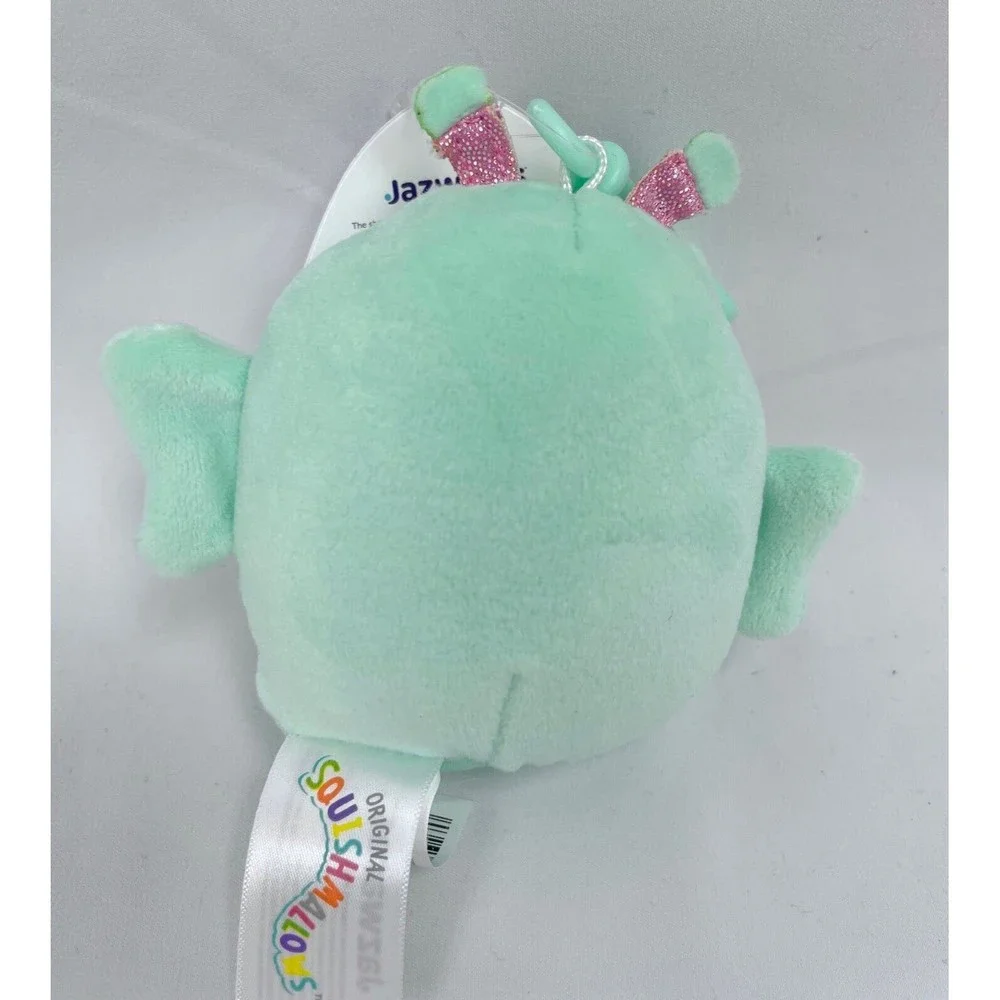 New Squishmallows Reina Butterfly Easter 3.5” Plush Toy‎ Clip Spring Green
